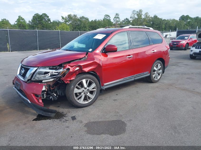 2015 NISSAN PATHFINDER PLATINUM - 5N1AR2MM1FC643303