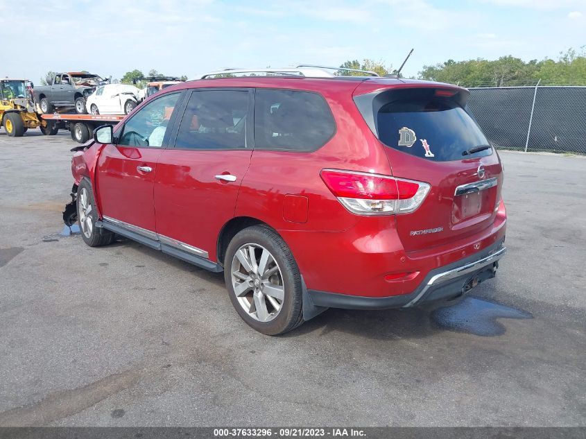 2015 NISSAN PATHFINDER PLATINUM - 5N1AR2MM1FC643303
