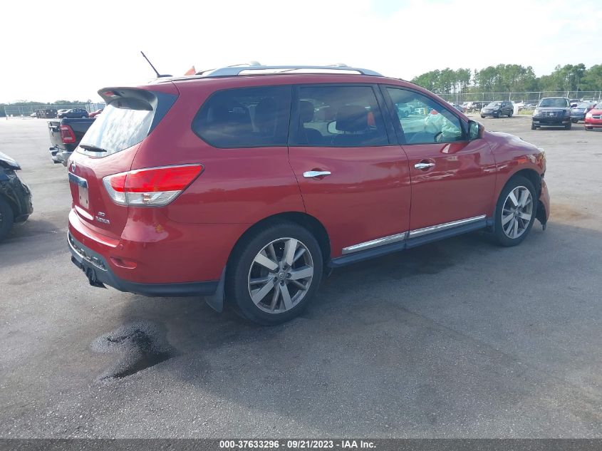 2015 NISSAN PATHFINDER PLATINUM - 5N1AR2MM1FC643303