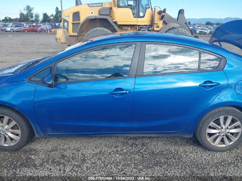 2014 KIA FORTE LX - KNAFX4A69E5226562