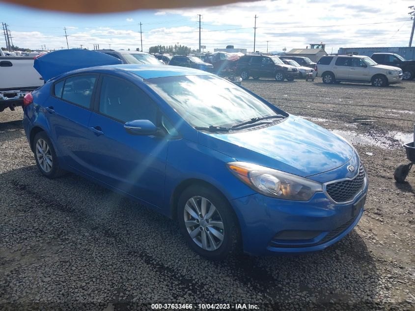 2014 KIA FORTE LX - KNAFX4A69E5226562