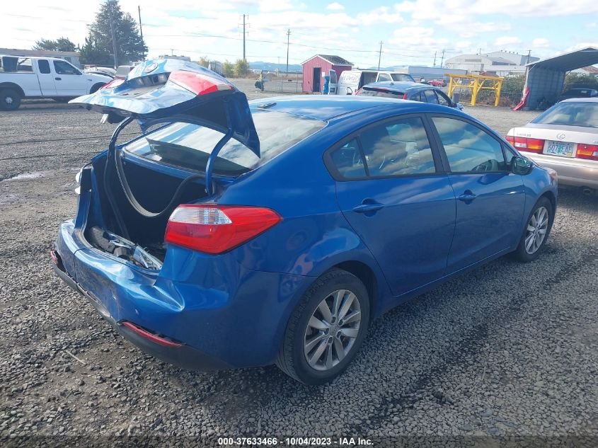 2014 KIA FORTE LX - KNAFX4A69E5226562