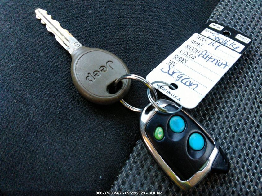 2014 JEEP PATRIOT SPORT - 1C4NJPBB4ED758305