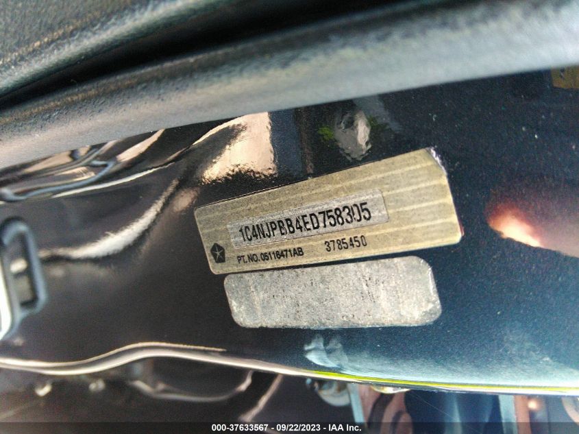2014 JEEP PATRIOT SPORT - 1C4NJPBB4ED758305