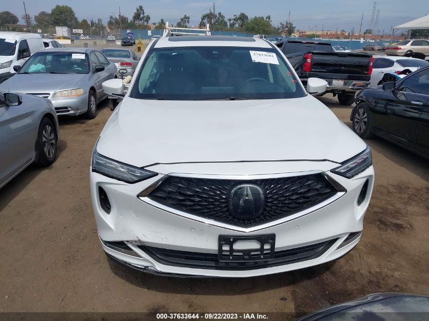 5J8YD9H44NL010315 Acura MDX W/TECHNOLOGY PACKAGE 12