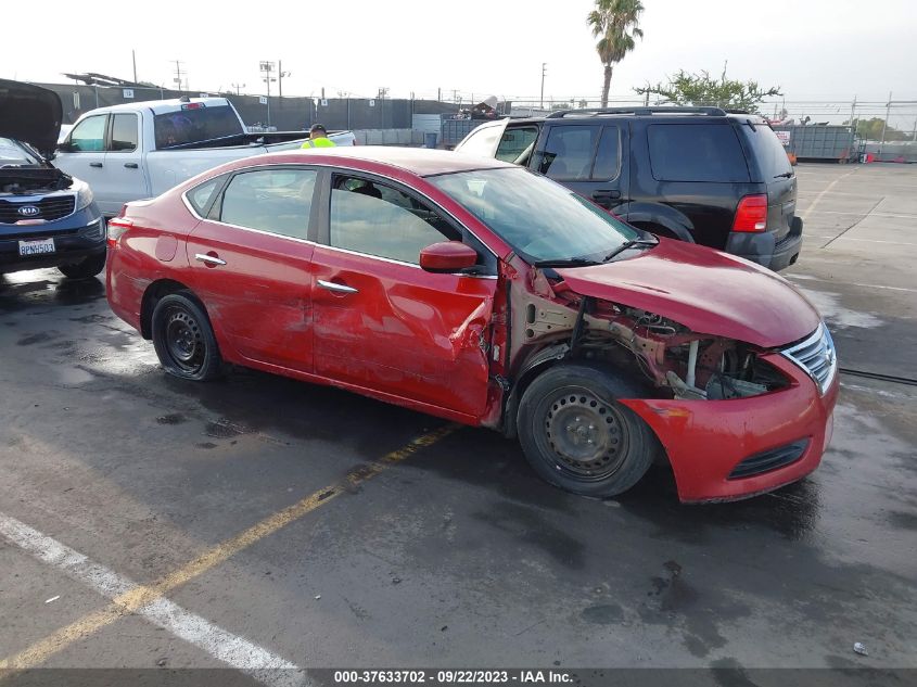 2013 NISSAN SENTRA - 3NIAB7ABXDL772990