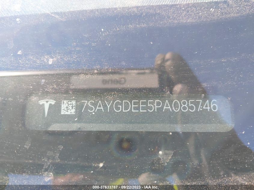 2023 TESLA MODEL Y LONG RANGE - 7SAYGDEE5PA085746