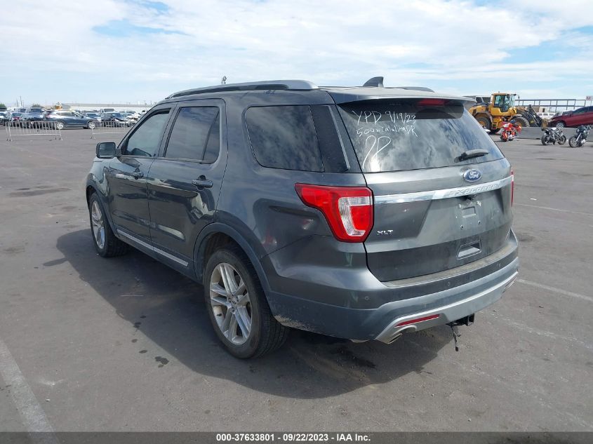 2016 FORD EXPLORER XLT - 1FM5K7D8XGGA07754