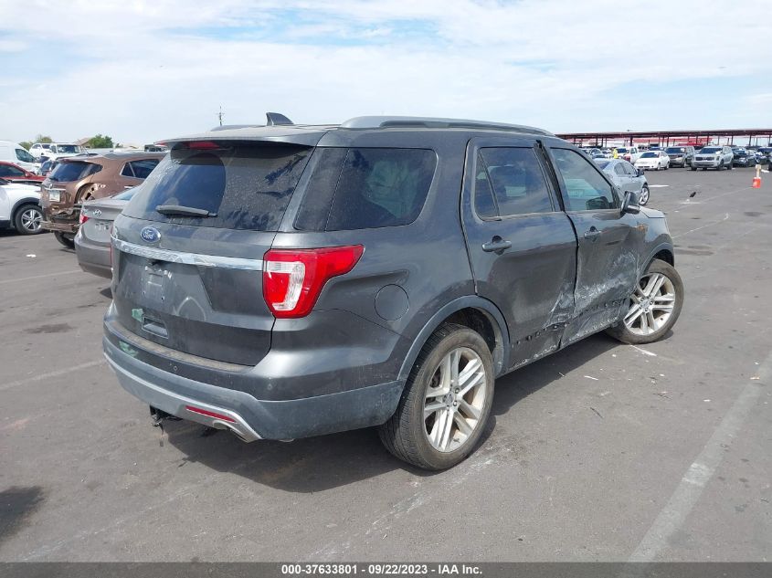 2016 FORD EXPLORER XLT - 1FM5K7D8XGGA07754