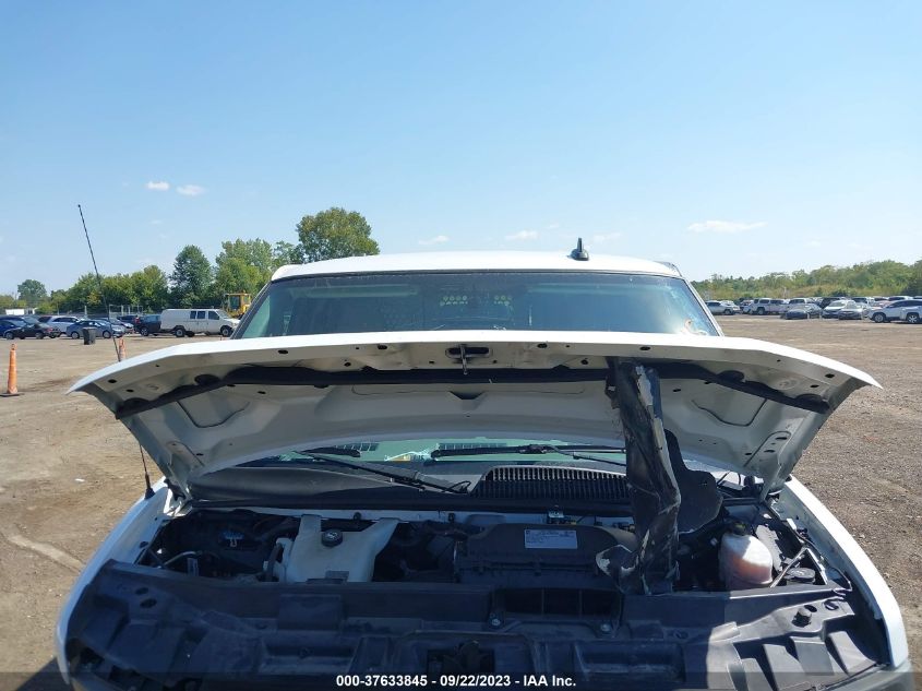 2019 CHEVROLET EXPRESS 2500 WORK VAN 1GCWGAFP6K1363299