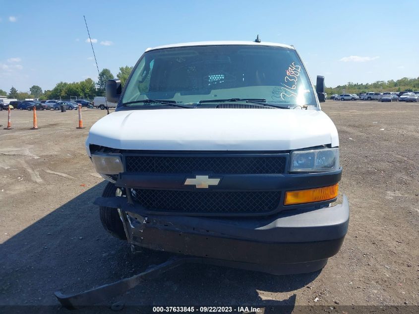 2019 CHEVROLET EXPRESS 2500 WORK VAN 1GCWGAFP6K1363299