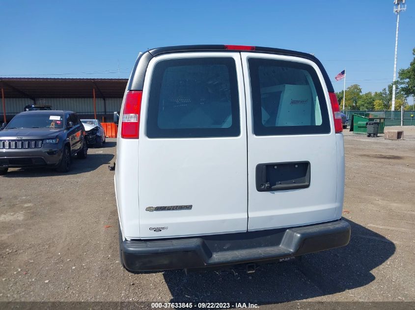 2019 CHEVROLET EXPRESS 2500 WORK VAN 1GCWGAFP6K1363299