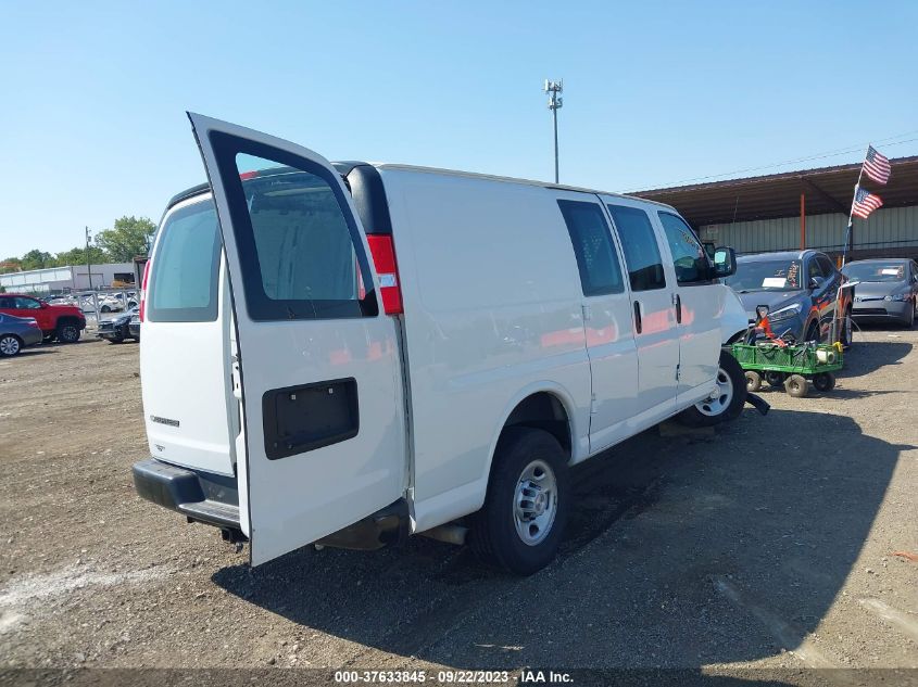 2019 CHEVROLET EXPRESS 2500 WORK VAN 1GCWGAFP6K1363299