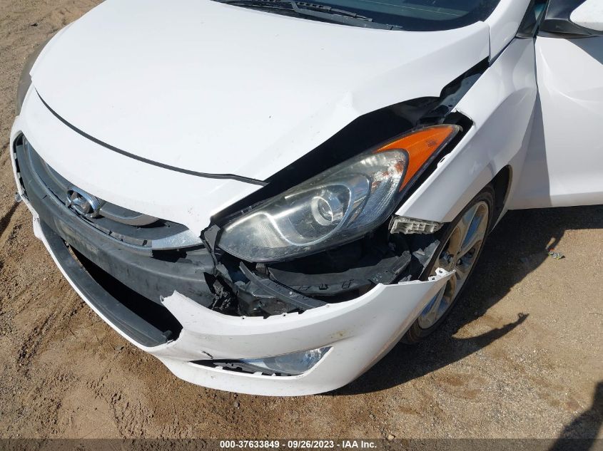 2013 HYUNDAI ELANTRA GT W/BLUE INT - KMHD35LEXDU140371