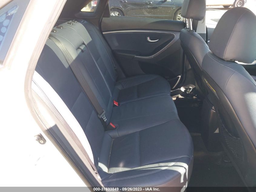 2013 HYUNDAI ELANTRA GT W/BLUE INT - KMHD35LEXDU140371