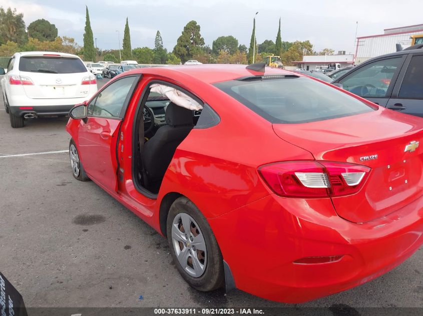 2018 CHEVROLET CRUZE LS - 1G1BC5SM8J7173313
