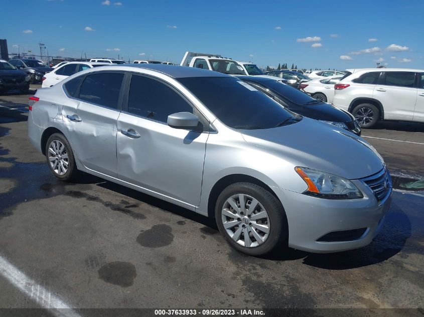 2015 NISSAN SENTRA SR/SL/S/SV/FE+ S - 3N1AB7AP9FY262703