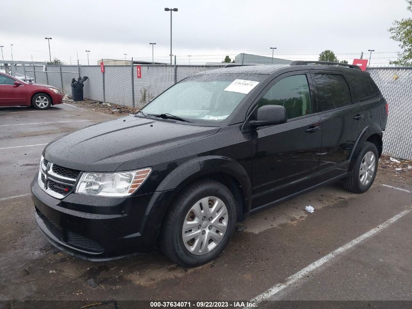2016 DODGE JOURNEY SE - 3C4PDCAB5GT247645