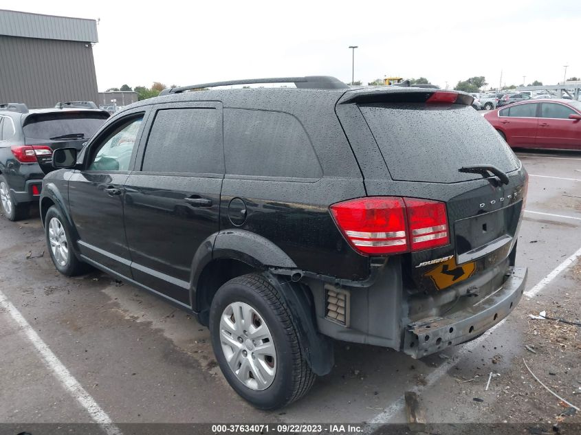 2016 DODGE JOURNEY SE - 3C4PDCAB5GT247645