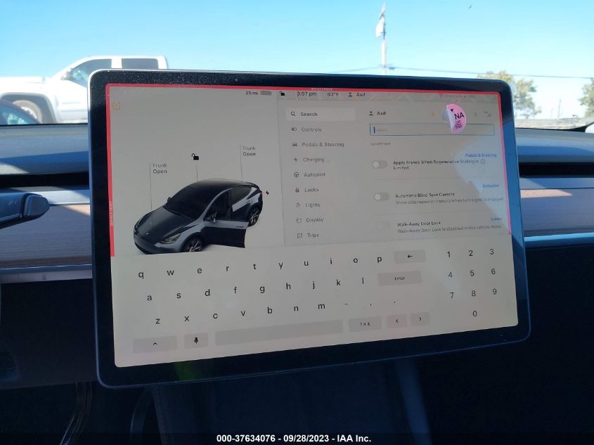 2023 TESLA MODEL Y LONG RANGE - 7SAYGDEE6PF624491