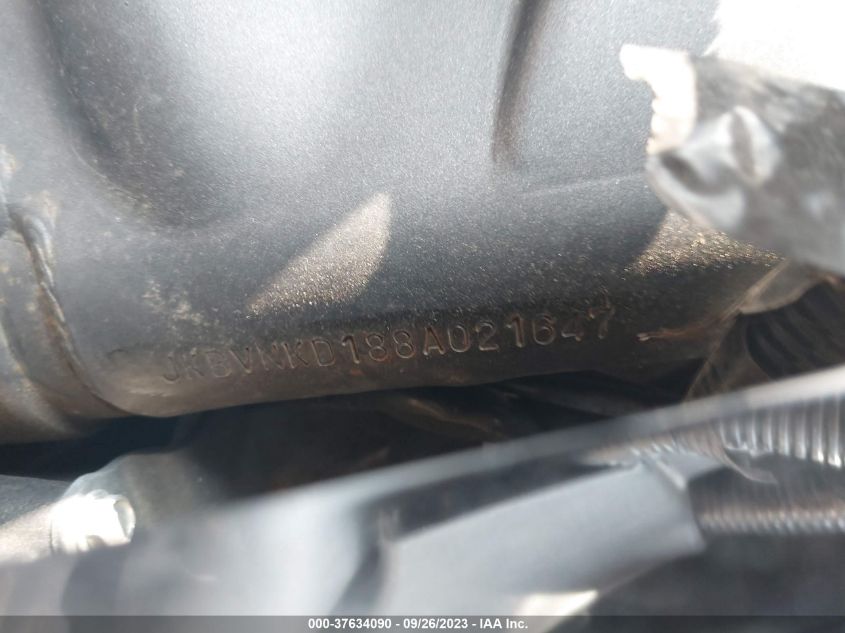 2008 KAWASAKI VN1600 D JKBVNKD188A021647