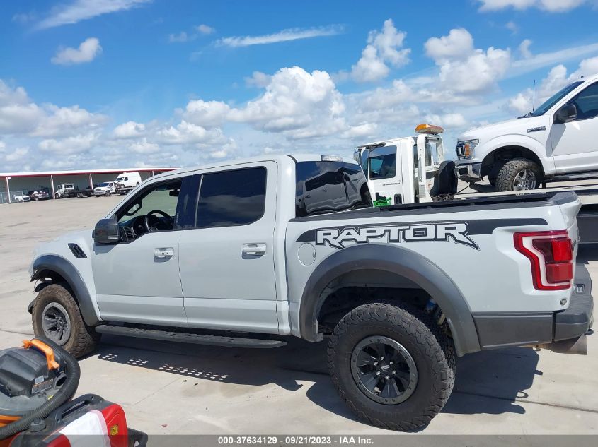 2017 FORD F-150 RAPTOR - 1FTFW1RGXHFA25625