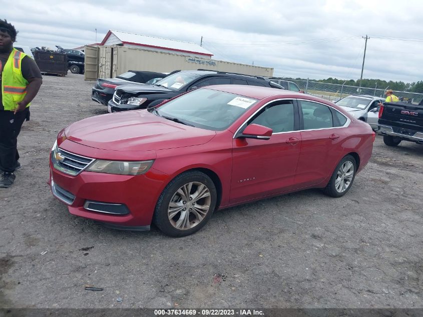 2014 CHEVROLET IMPALA LT - 1G1125S35EU110683