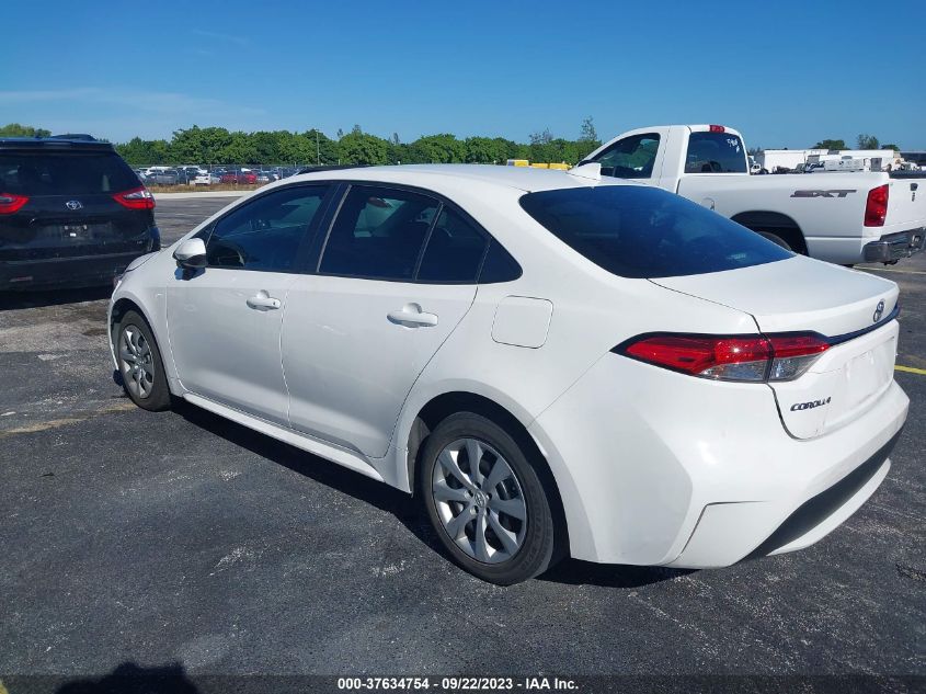 VIN 5YFEPMAE5MP154489 2021 TOYOTA COROLLA LE
