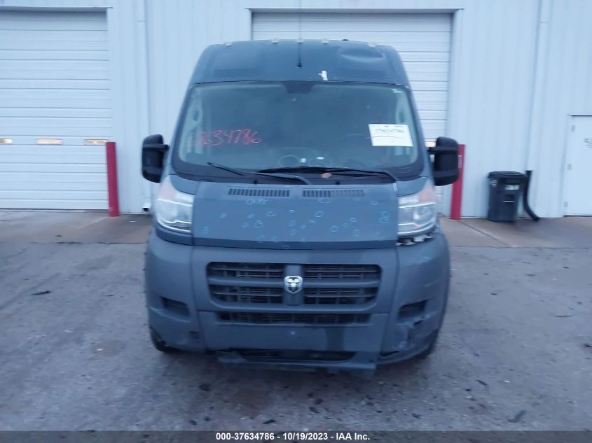 2018 RAM PROMASTER 2500 HIGH ROOF 159" WB 3C6TRVDG7JE160531