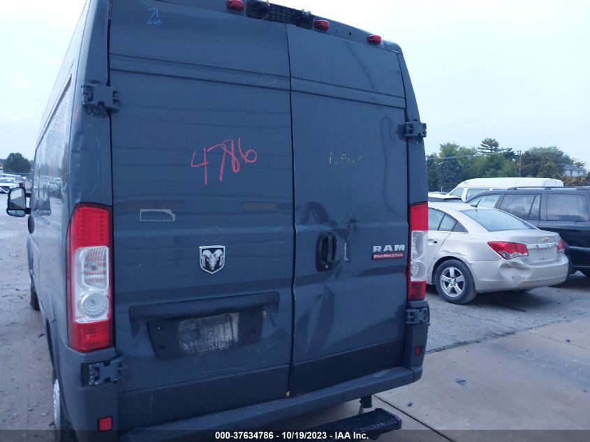 2018 RAM PROMASTER 2500 HIGH ROOF 159" WB 3C6TRVDG7JE160531