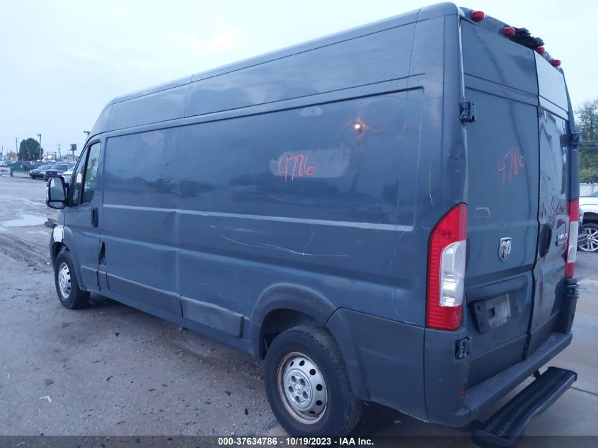 2018 RAM PROMASTER 2500 HIGH ROOF 159" WB 3C6TRVDG7JE160531