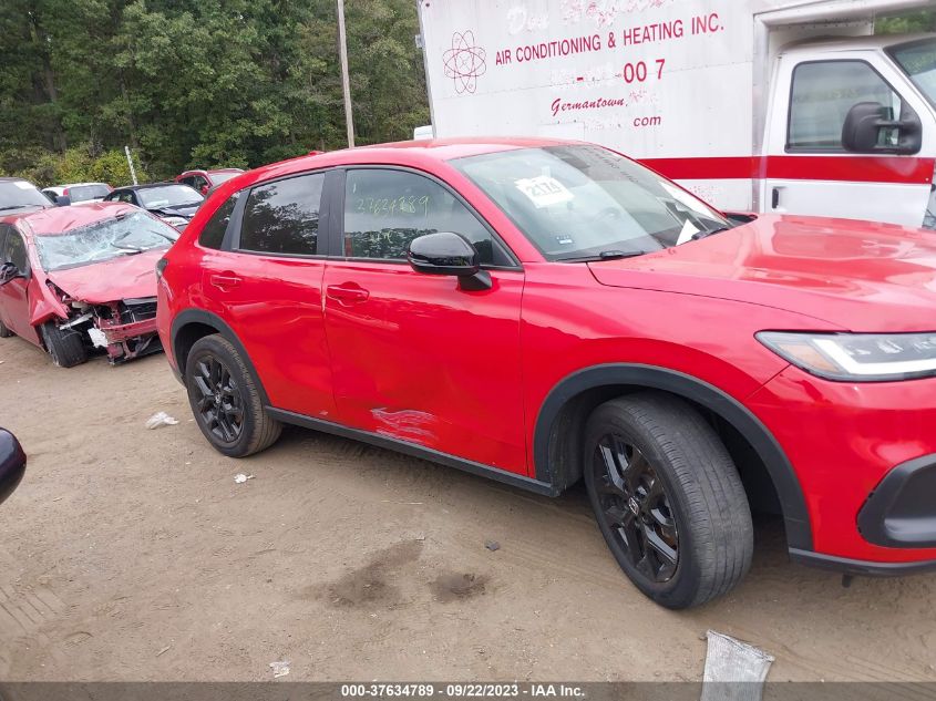 VIN 3CZRZ1H56PM717975 2023 HONDA HR-V SPORT