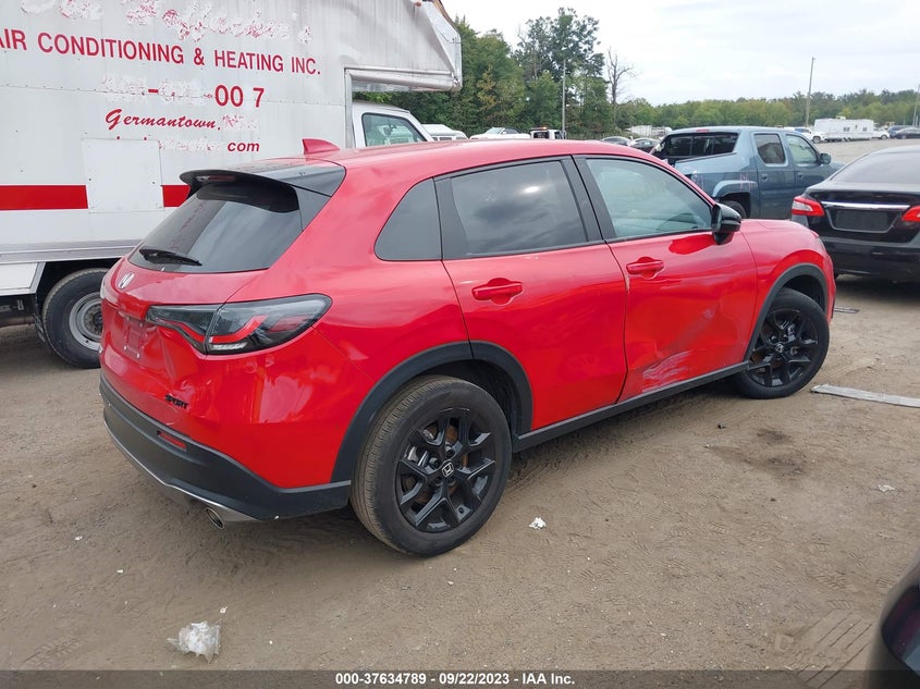 VIN 3CZRZ1H56PM717975 2023 HONDA HR-V SPORT