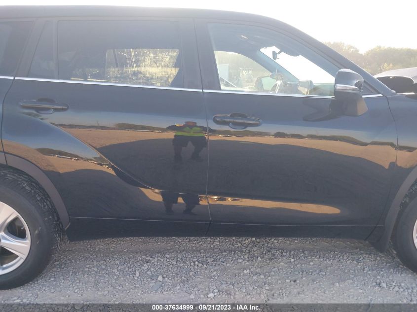 2023 TOYOTA HIGHLANDER L/LE/XLE/LIMITED/PLATINUM - 5TDKDRBH4PS013457