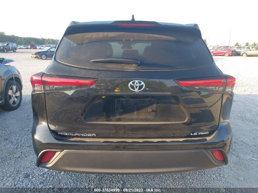 2023 TOYOTA HIGHLANDER L/LE/XLE/LIMITED/PLATINUM - 5TDKDRBH4PS013457
