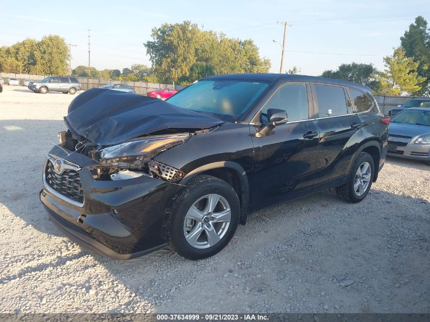 2023 TOYOTA HIGHLANDER L/LE/XLE/LIMITED/PLATINUM - 5TDKDRBH4PS013457