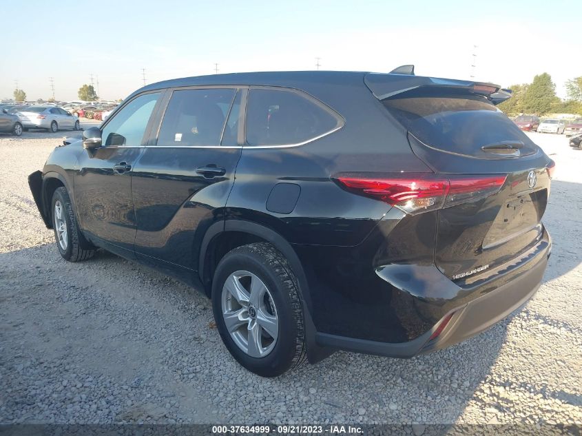 2023 TOYOTA HIGHLANDER L/LE/XLE/LIMITED/PLATINUM - 5TDKDRBH4PS013457