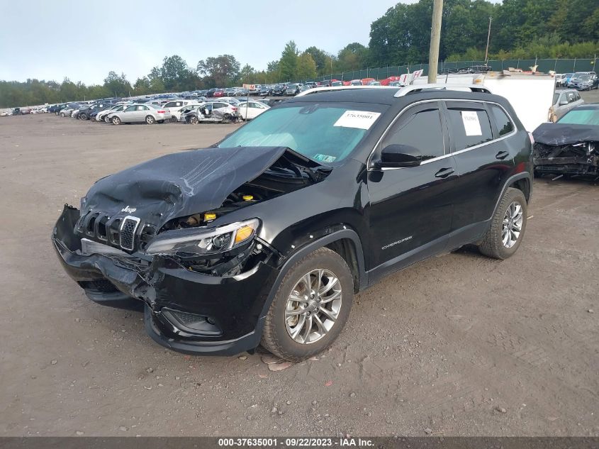 2021 JEEP CHEROKEE LATITUDE LUX - 1C4PJMMX1MD104196