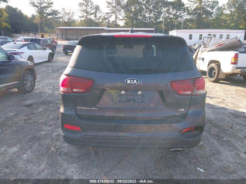 2019 KIA SORENTO LX/S - 5XYPG4A54KG487485