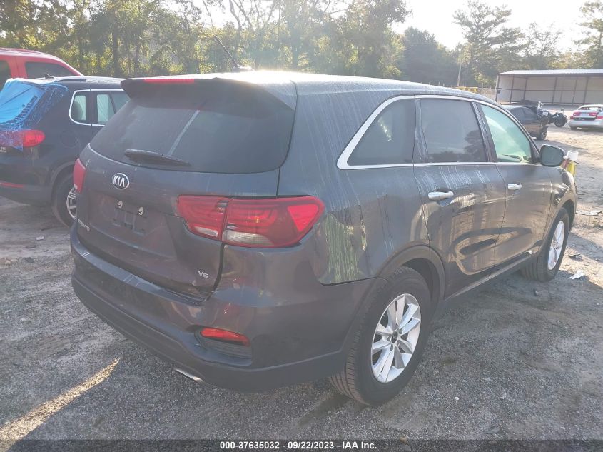 2019 KIA SORENTO LX/S - 5XYPG4A54KG487485