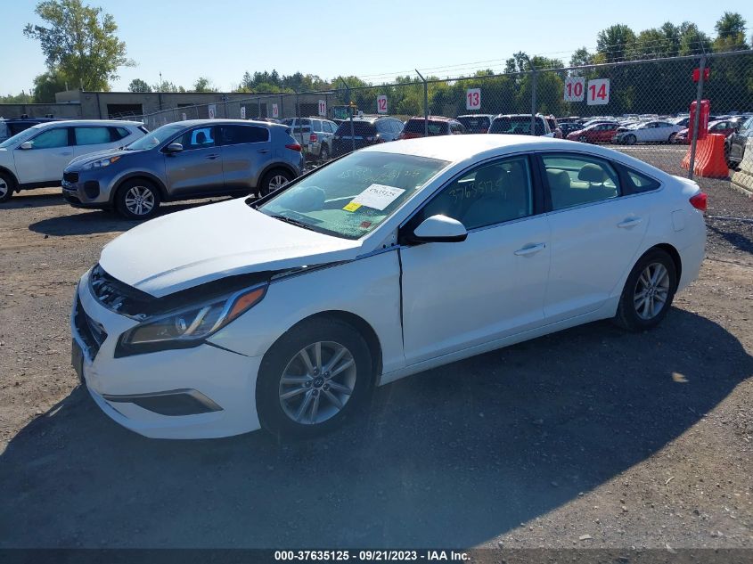 2017 HYUNDAI SONATA SE - 5NPE24AF2HH462102