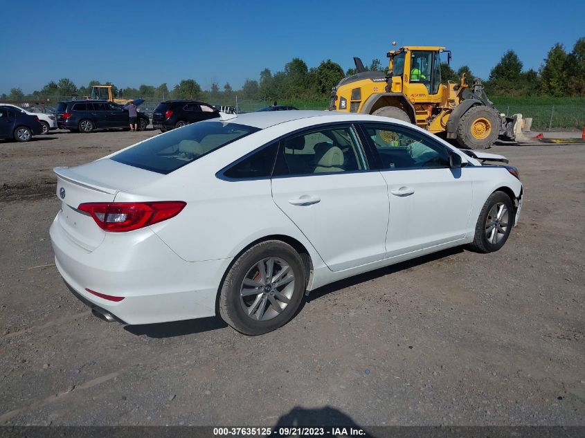 2017 HYUNDAI SONATA SE - 5NPE24AF2HH462102