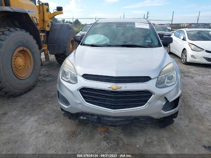 2017 CHEVROLET EQUINOX LS - 2GNALBEK3H1501196