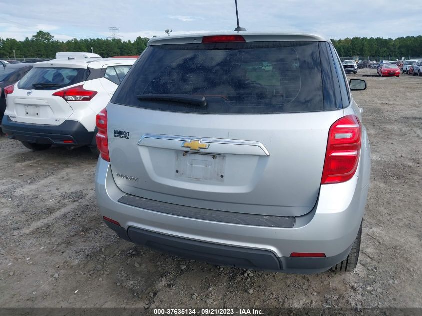 2017 CHEVROLET EQUINOX LS - 2GNALBEK3H1501196