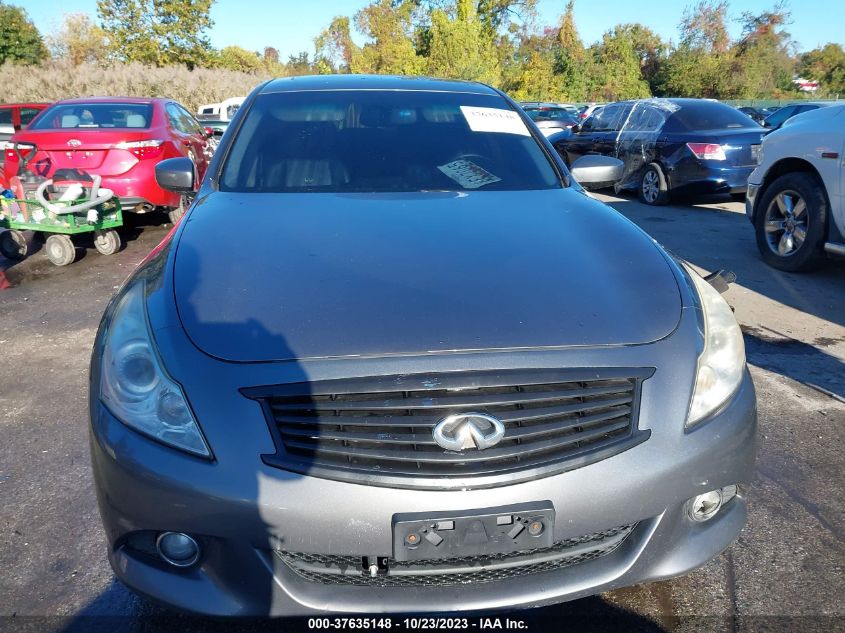 2013 INFINITI G37X JN1CV6AR0DM752605