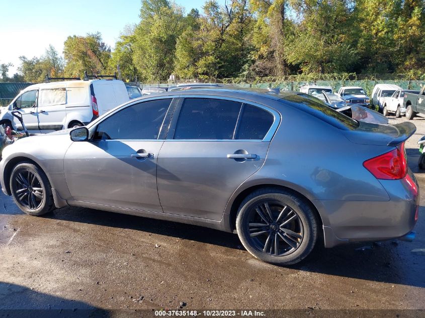 2013 INFINITI G37X JN1CV6AR0DM752605