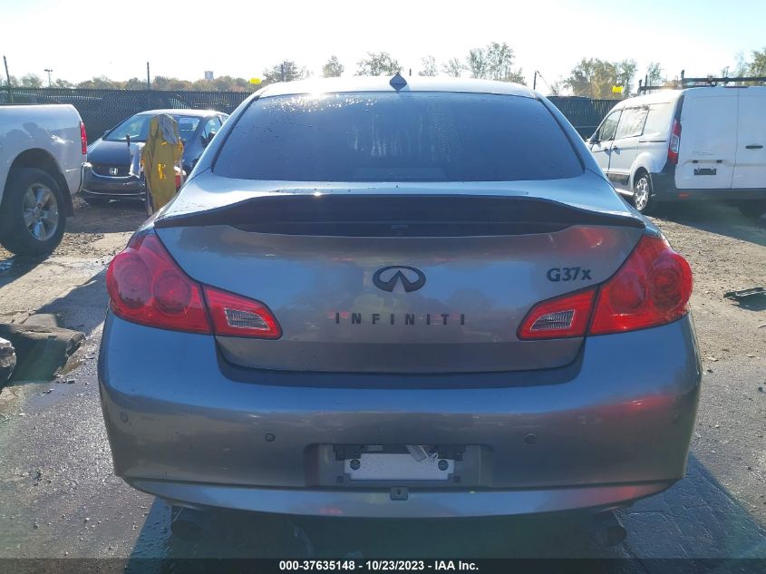 2013 INFINITI G37X JN1CV6AR0DM752605
