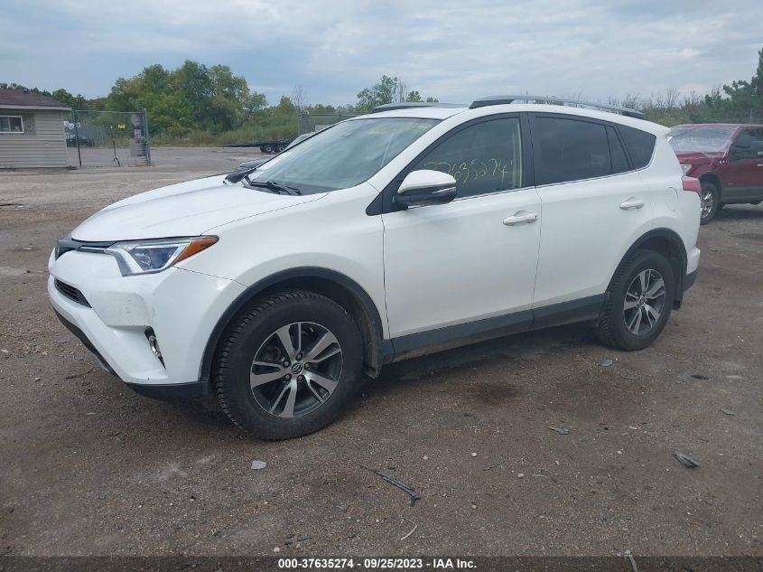 2018 TOYOTA RAV4 ADVENTURE/XLE - JTMRFREV4JD243903