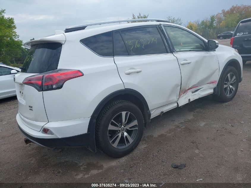 2018 TOYOTA RAV4 ADVENTURE/XLE - JTMRFREV4JD243903