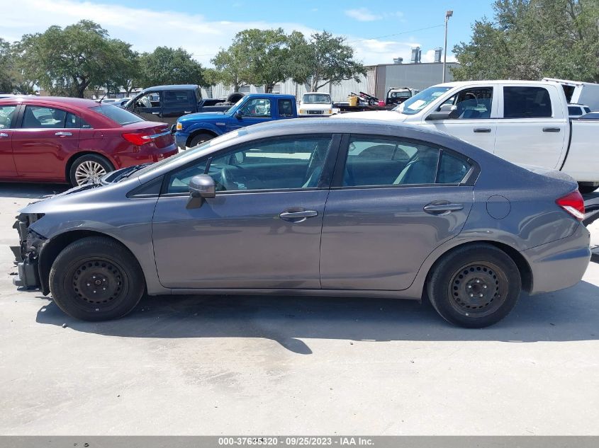 2015 HONDA CIVIC SEDAN LX - 19XFB2F55FE077675